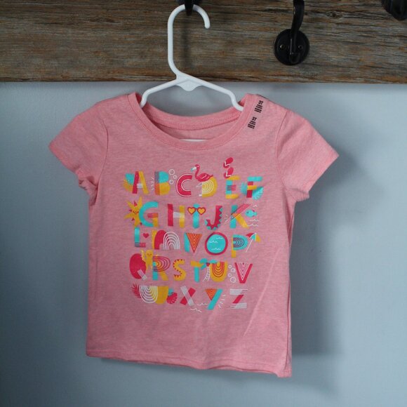 TCP Size 3T Alphabet Tshirt Pink - Picture 1 of 2